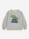 Bobo Choses Talking crocodile sweatshirt