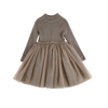 Lotus dress taupe