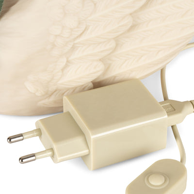 Swan lamp beige