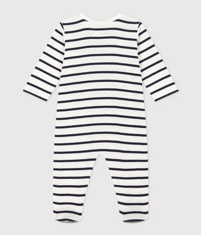 Jumpsuit stripe voetjes