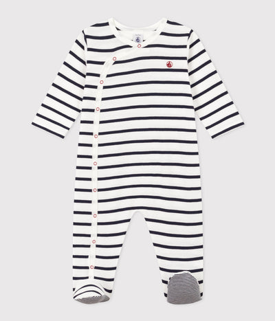 Jumpsuit stripe voetjes