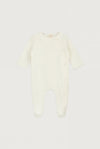 Gray Label Newborn suit cream met voetjes