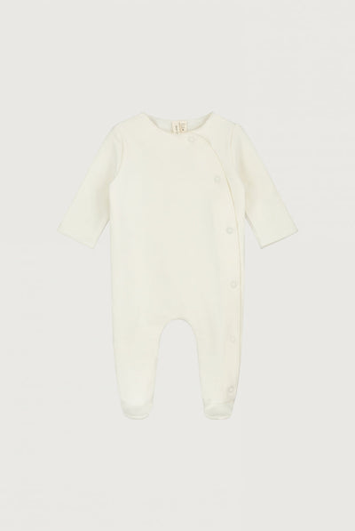 Gray Label Newborn suit cream met voetjes