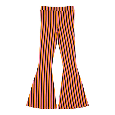 Stripes flared legging