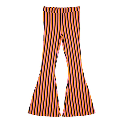 Stripes flared legging