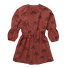 Sweat dress Marmot print